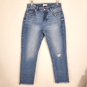 Loft the curvy straight crop jeans size 27 T